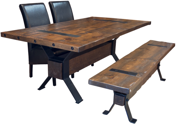 6' Blacksmith Table - The Cutter's Edge (800x574), Png Download