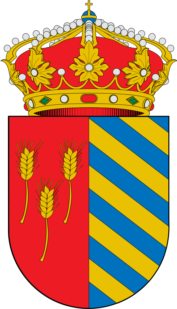 Escudo De Palaciosrubios (577x1023), Png Download