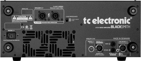 Tc Electronic Blacksmith Bass Guitar Amplifier Head (640x640), Png Download