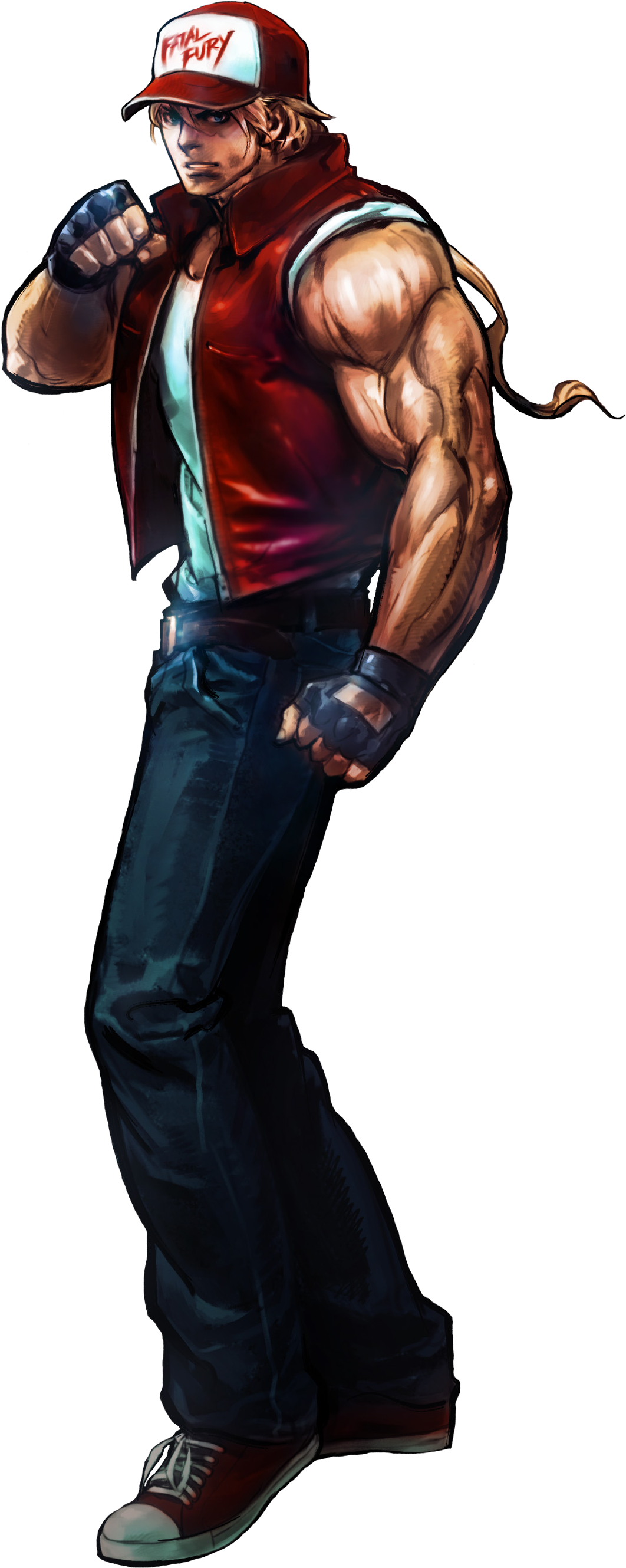Terry - Terry Bogard Render (1111x2678), Png Download