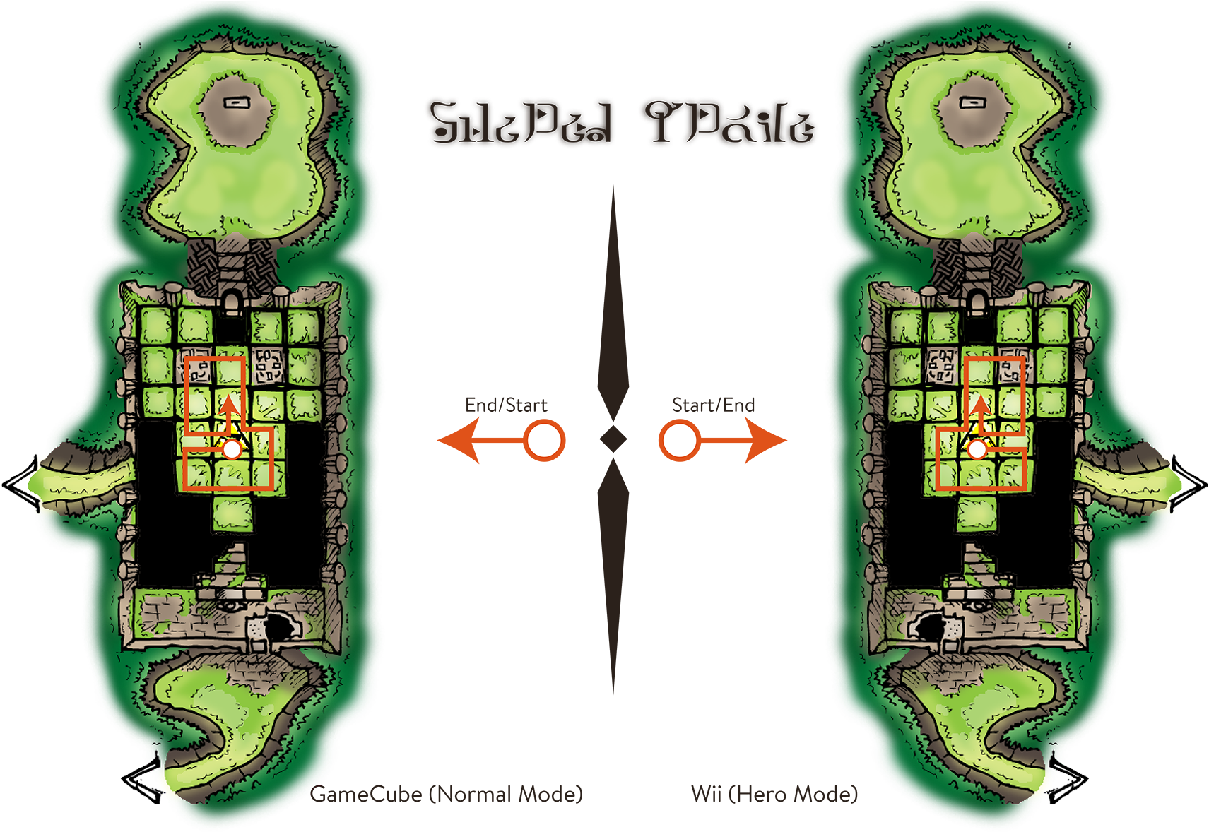 Guide Tp Guardianstatue - Twilight Princess Statue Puzzle (1770x1177), Png Download