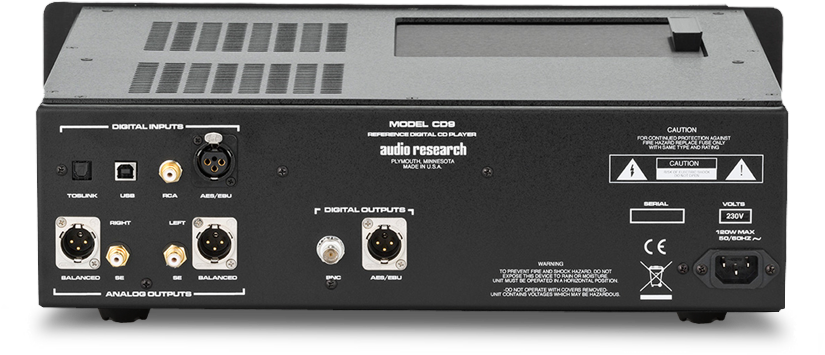Audio Research Reference Cd9 Cd Player/dac - Audio Research Cd9 Cd Player (980x630), Png Download