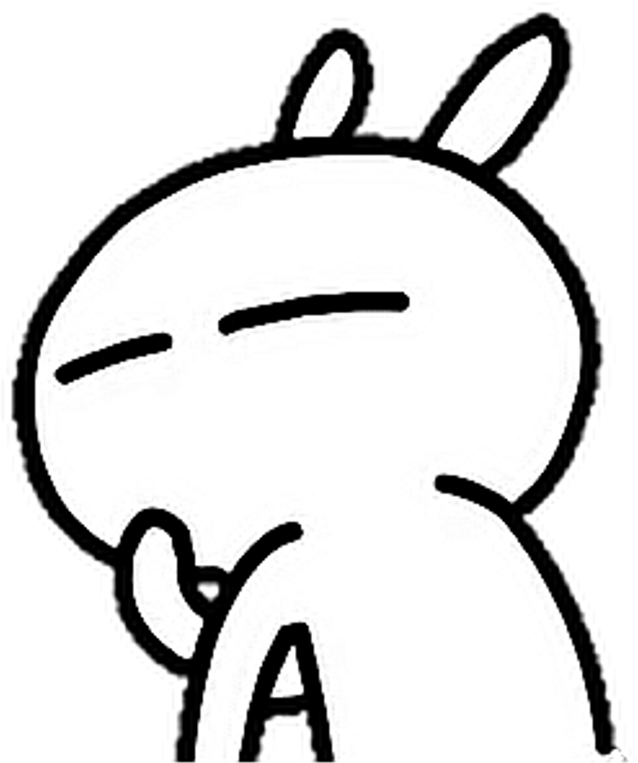 Tuzki Gif (1024x1024), Png Download