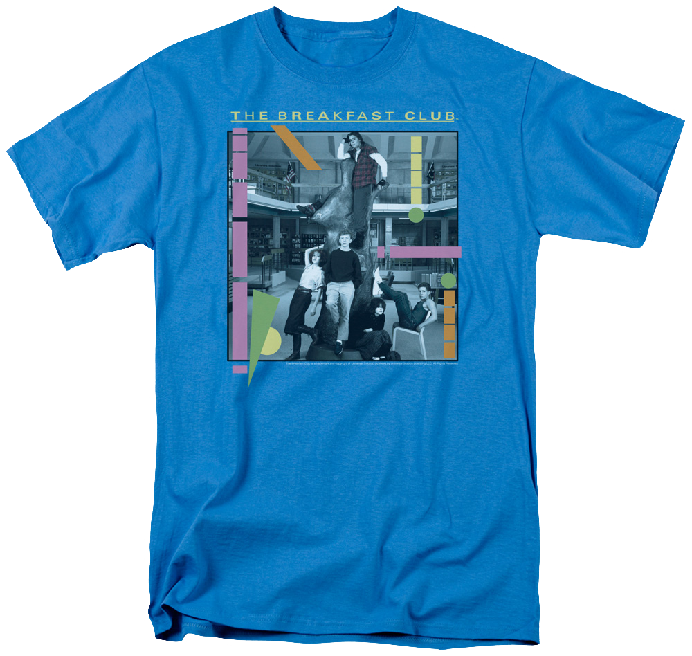 Tree Breakfast Club Shirt - Breakfast Club Teen Comedy Movie John Hughes Tree Juniors (1000x948), Png Download