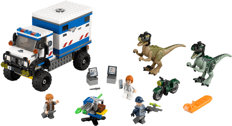 Marvel - “ - Lego Jurassic World: Raptor Rampage (75917) (800x450), Png Download