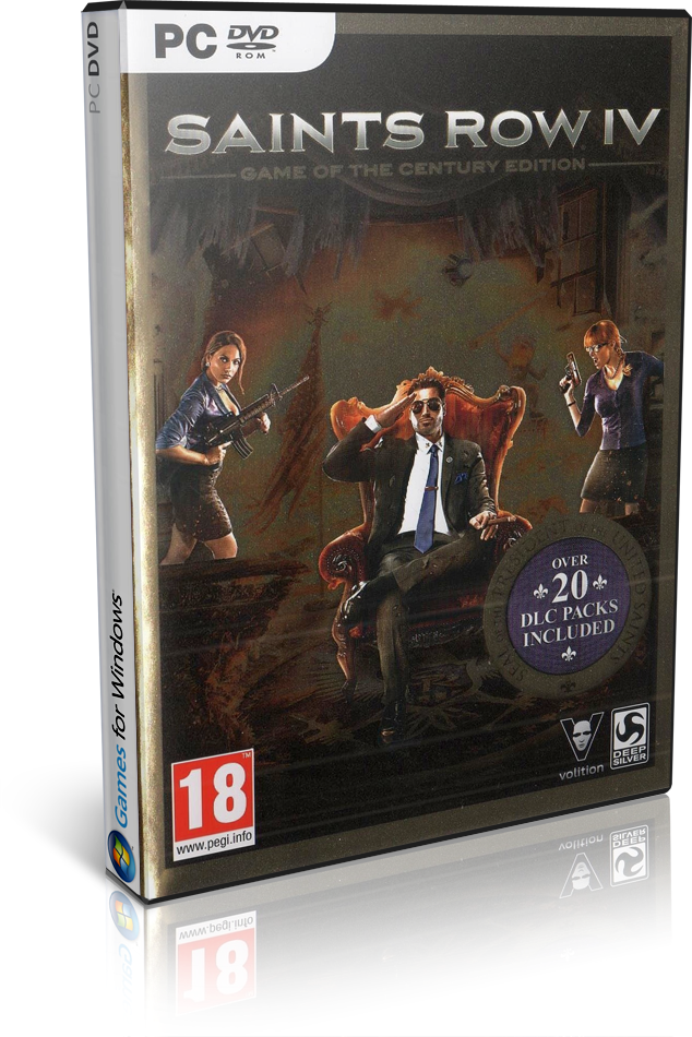 Saints Row Iv - Saints Row 4 Game Of The Century (634x950), Png Download