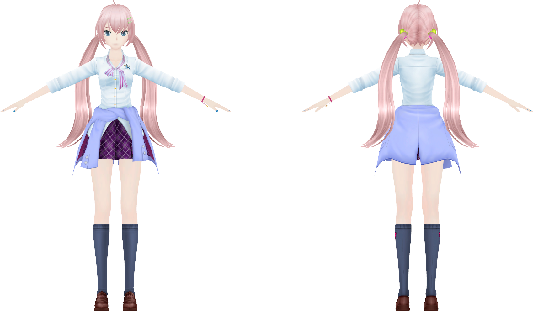 Megurine Luka After School (2000x1000), Png Download