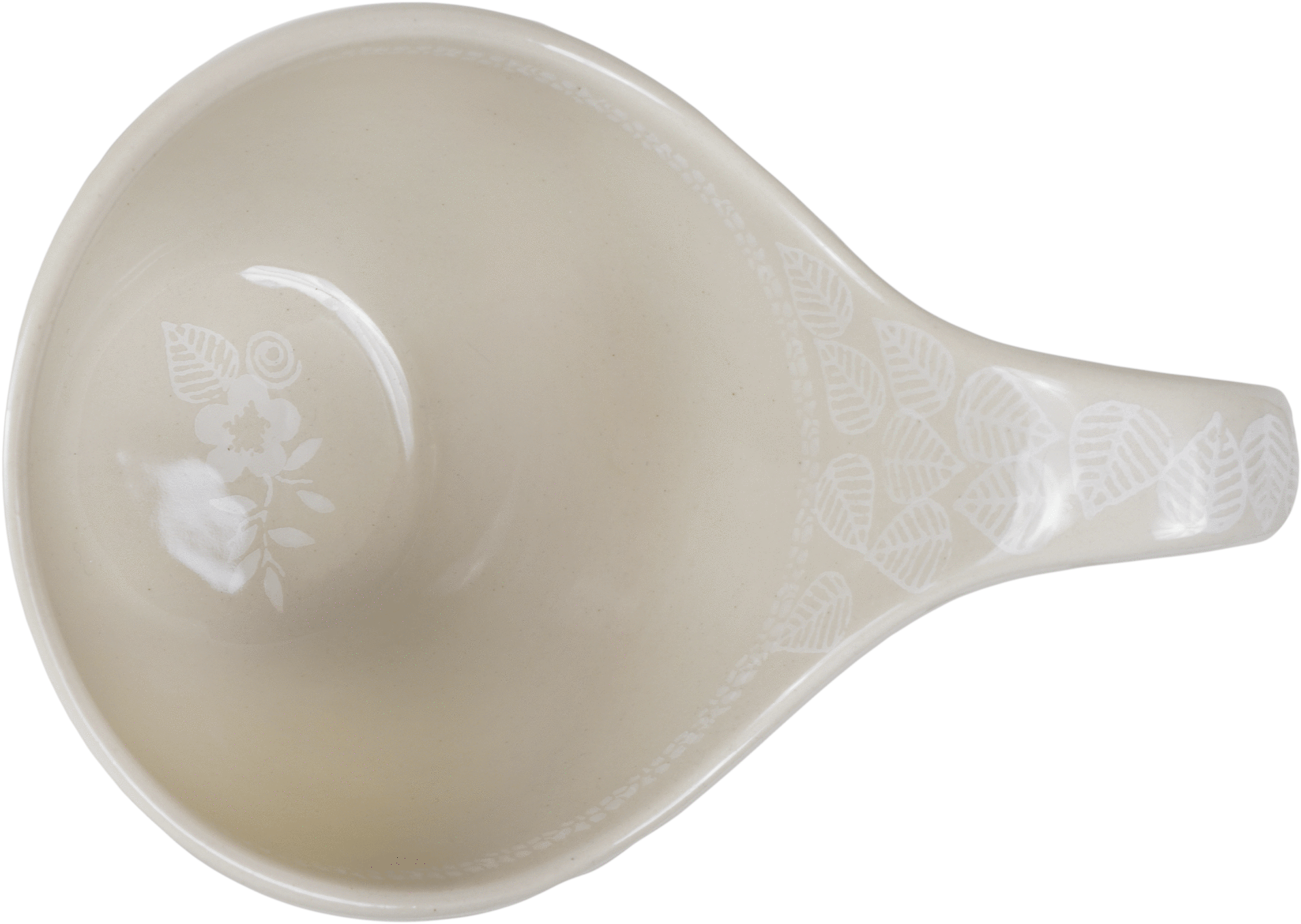 Fancy Handle Scoop - Ceramic (2048x1448), Png Download