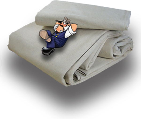 Rag46c Drop Sheet 1 - Trimaco Heavy Weight Canvas Drop Cloth (600x600), Png Download