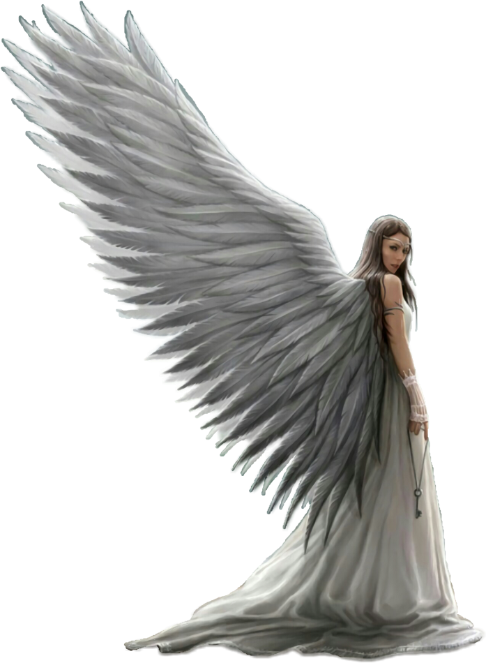 Arcangel Sinnester Beautiful Sharedstickers Enjoy - Anne Stokes Hd Angel (1024x1024), Png Download