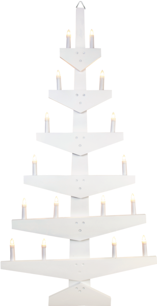 Outdoor Decoration Walter - Best Season 4er Pack Wandleuchter Wall Tree White , (600x600), Png Download