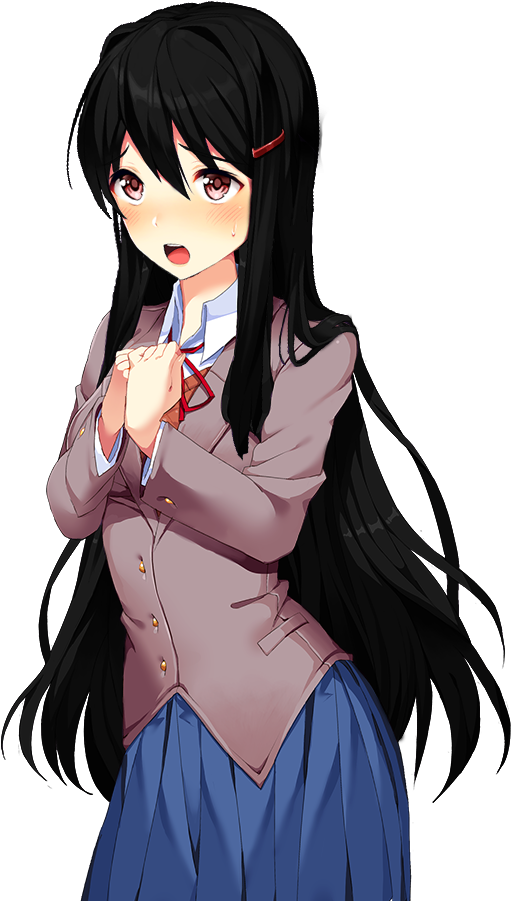 Mod Artyuri - Ddlc Yuri Third Eye (960x960), Png Download