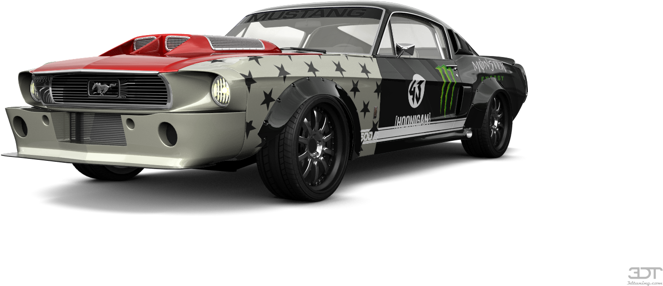 Mustang Shelby Gt500 2 Door Coupe 1968 Tuning - California Special Mustang (1440x900), Png Download