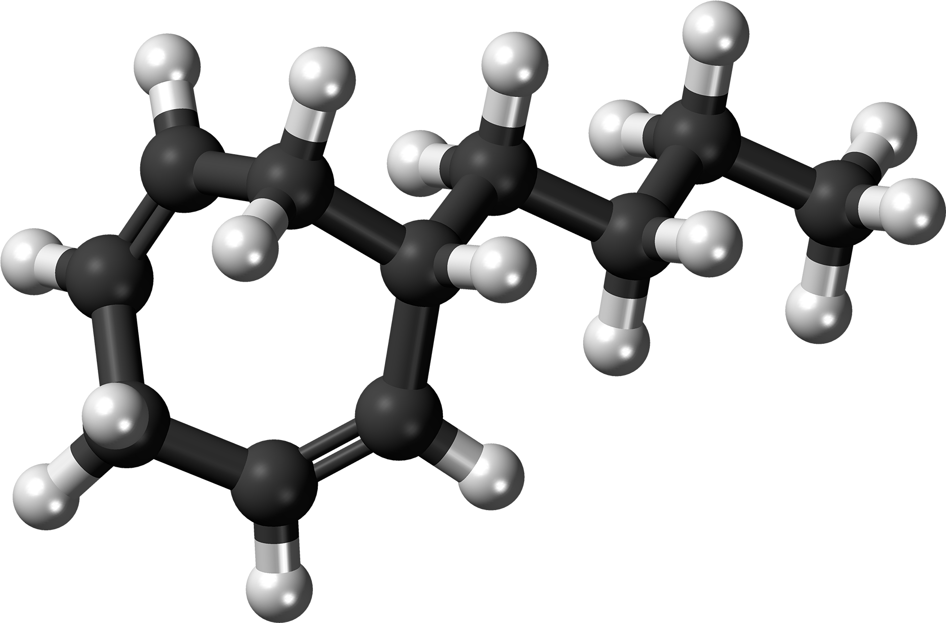 Dictyopterene C' Molecule Ball - Amphetamine (2000x1361), Png Download