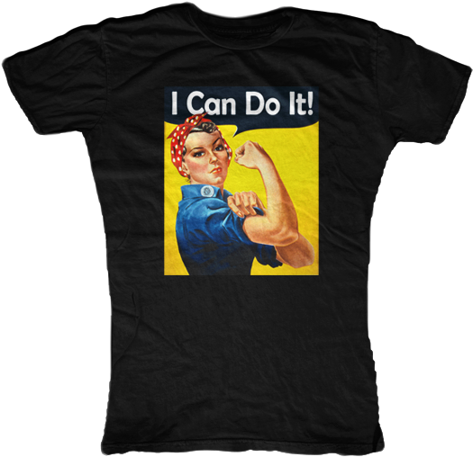 Loading Zoom - Rosie The Riveter (576x576), Png Download