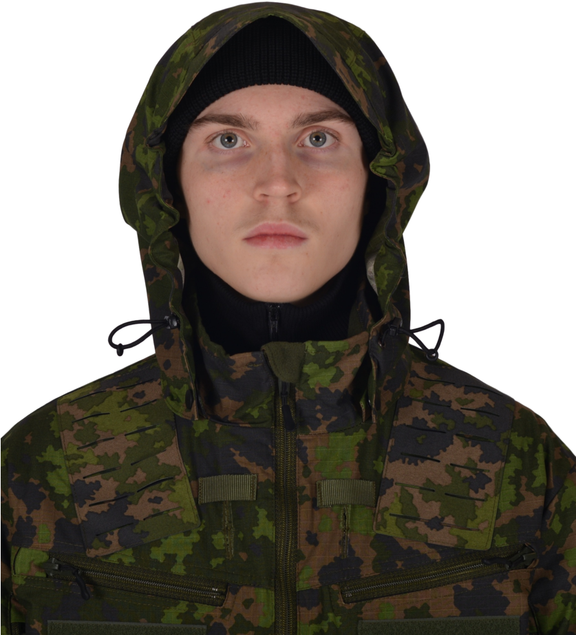 Hood, For M05 Ilves Overalls - Soldier (836x1000), Png Download