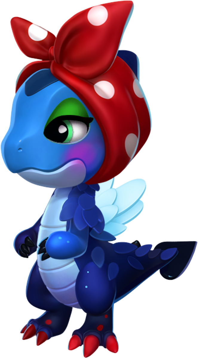 Rosie Dragon Baby - Cartoon (663x1199), Png Download