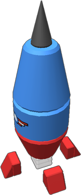 By - Rocket (768x768), Png Download