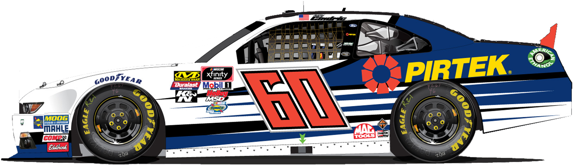 Roush Fenway Racing On Twitter - Austin Cindric Diecast (2048x1485), Png Download