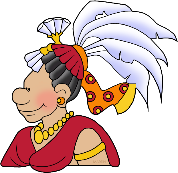 Mayan Clipart Indus - Maya Person Clip Art (648x621), Png Download