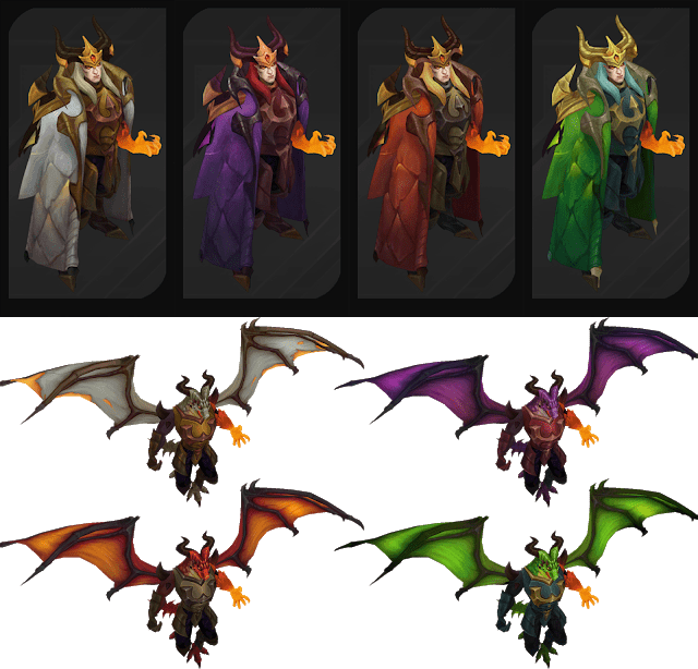 Dragon Master Swain - Swain Master Dragon Skin Chroma (640x614), Png Download