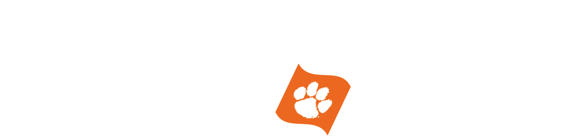 New York/tri-state Clemson Club - Clemson Tiger Paw (1165x284), Png Download