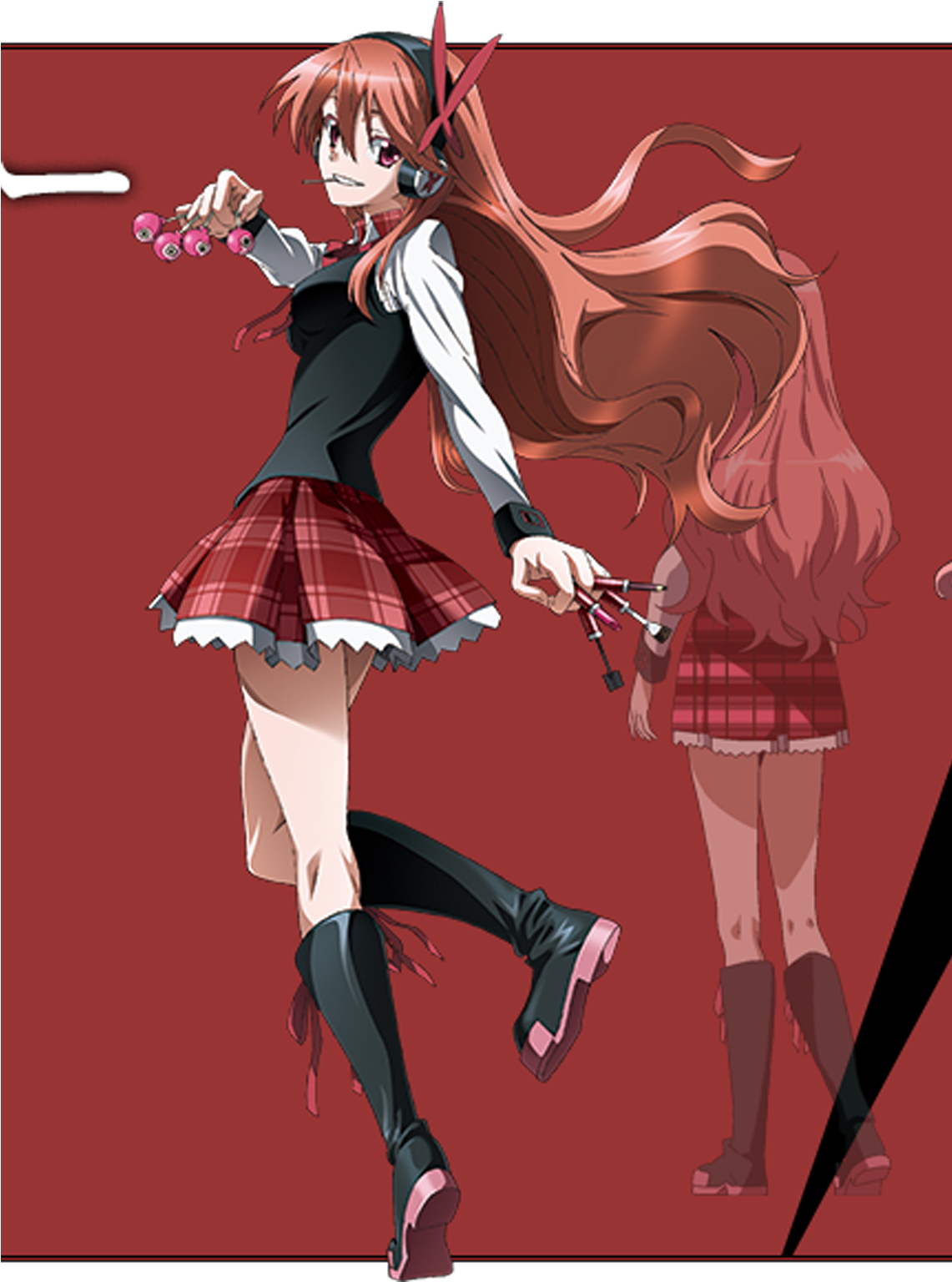 Chelsea Anohana, Akame Ga Kill, Erza Scarlet, Female - Chelsea Akame Ga Kill Png (1140x1568), Png Download