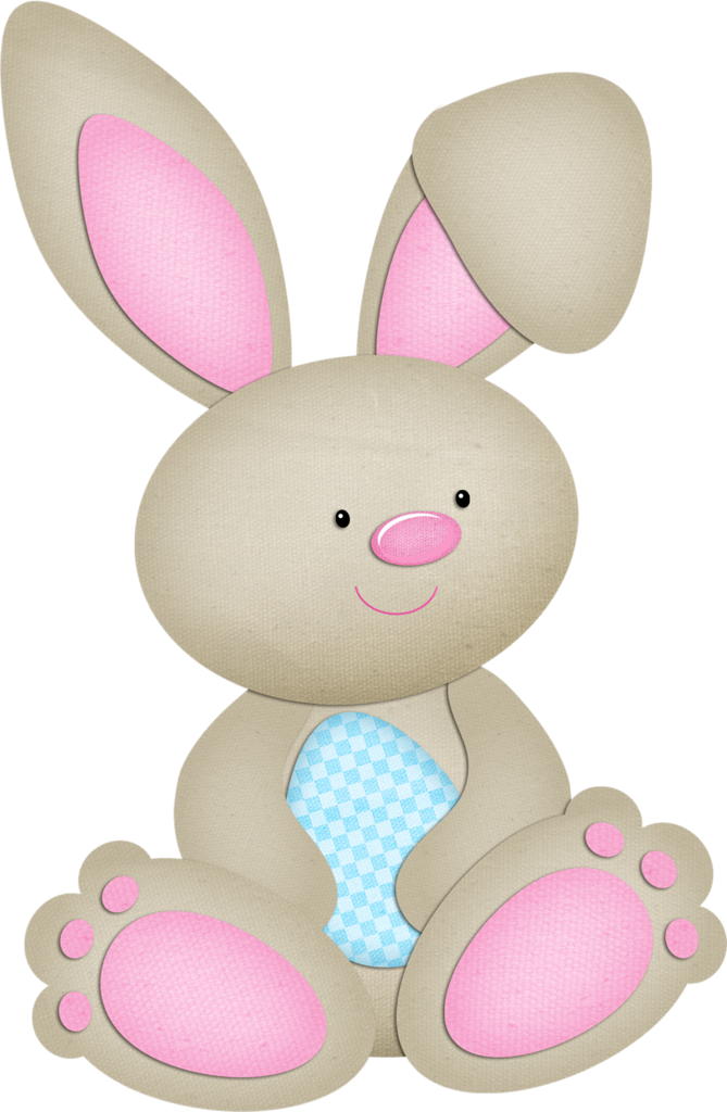 B *✿* Easter Joy - Bunny Baby Shower Png (669x1024), Png Download