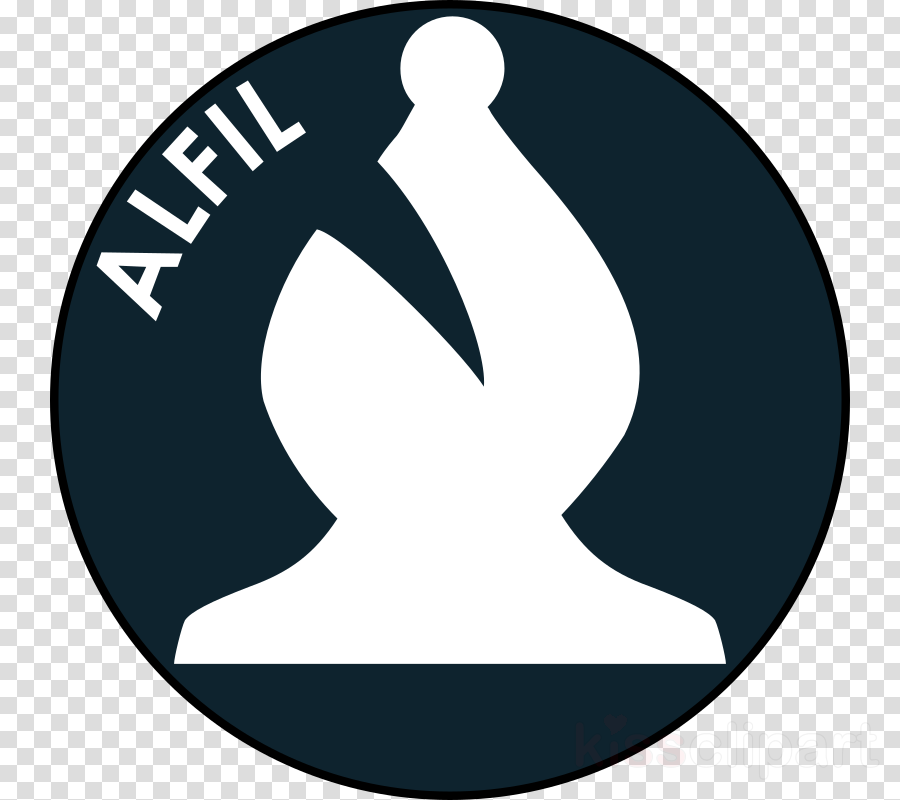 Piezas De Ajedrez En 2d Clipart Chess Piece Bishop - Black Snooker Ball (900x800), Png Download
