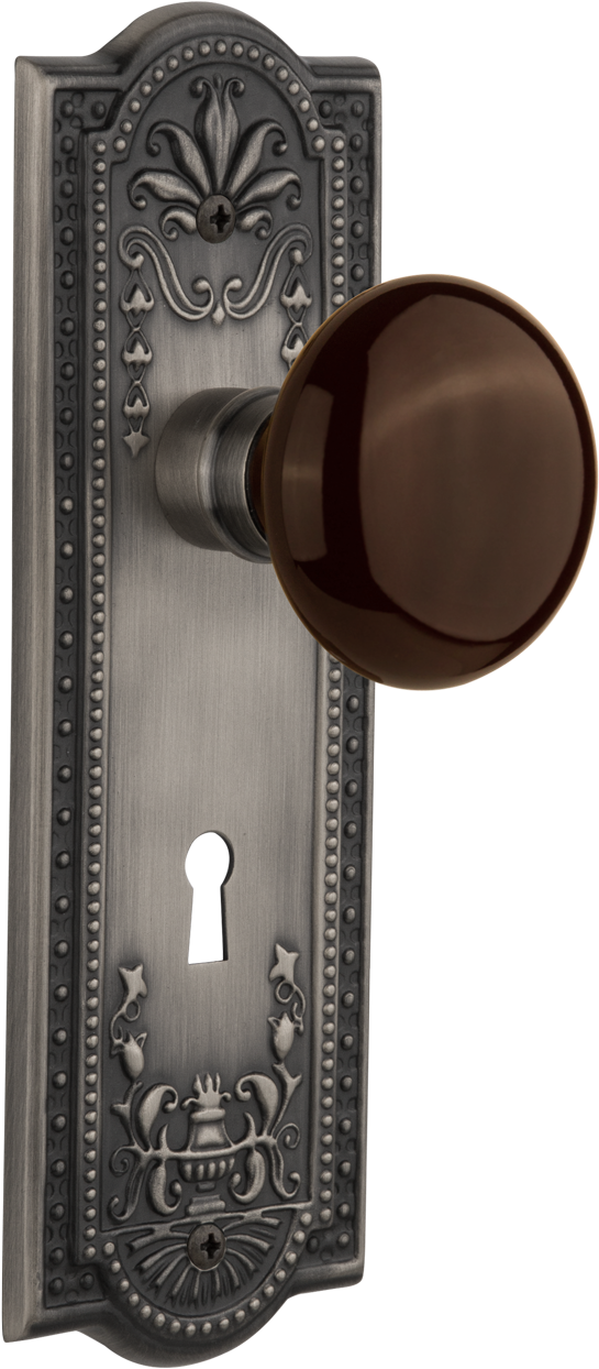 Black And White Door Knobs (1000x1490), Png Download