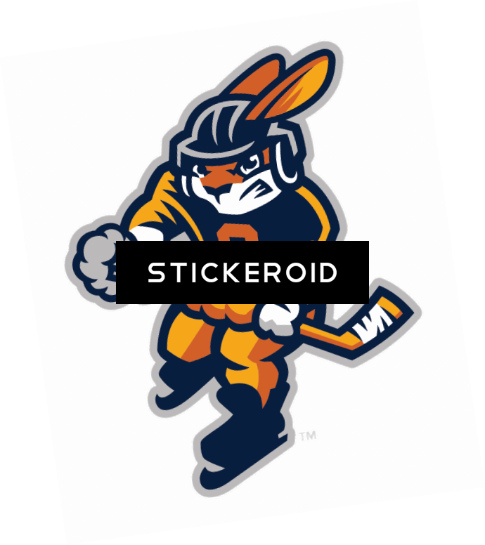 Greenville Swamp Rabbits Player Logo - Swamp Rabbits Logo (690x776), Png Download