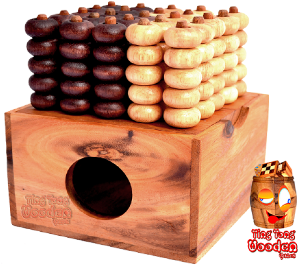 Four Win The 3d Space Mill Four In A Row In The Variant - Connect Four (650x548), Png Download