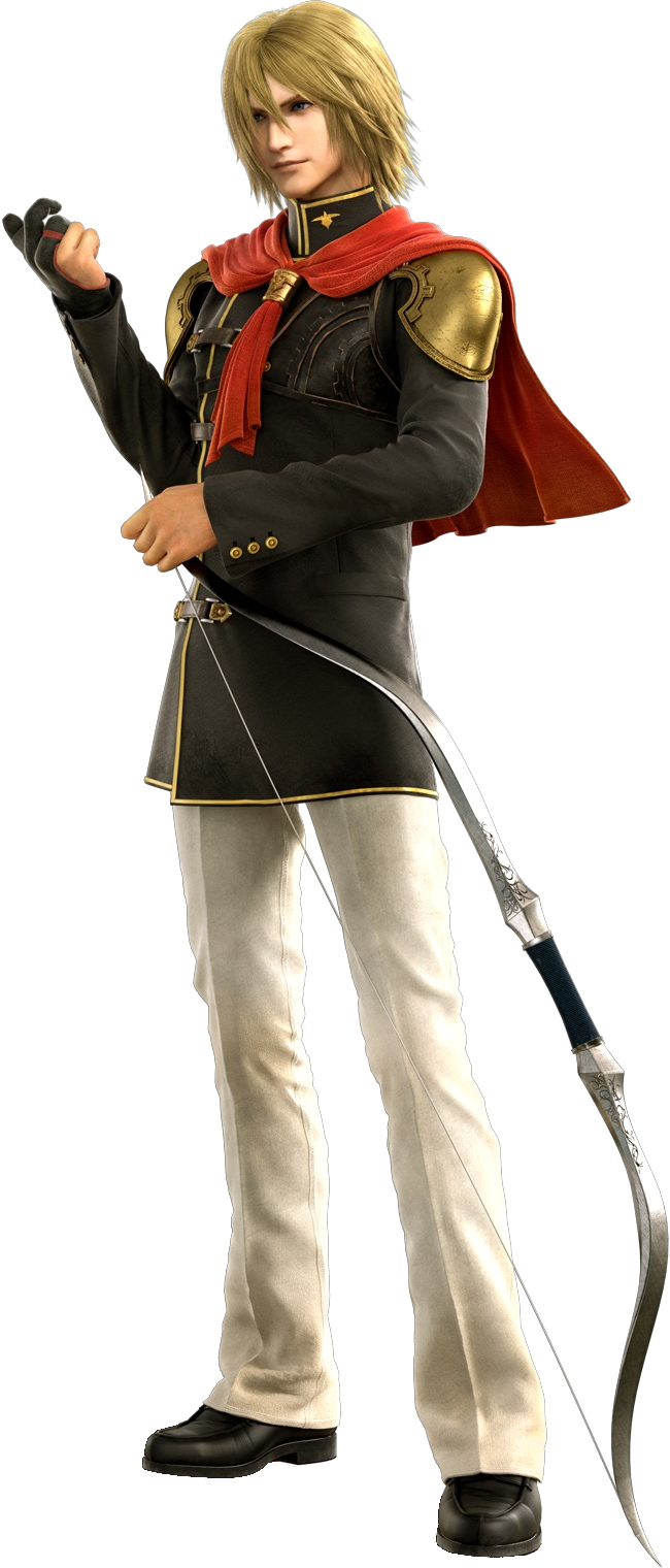 Trey - Final Fantasy Type 0 Trey (650x1520), Png Download