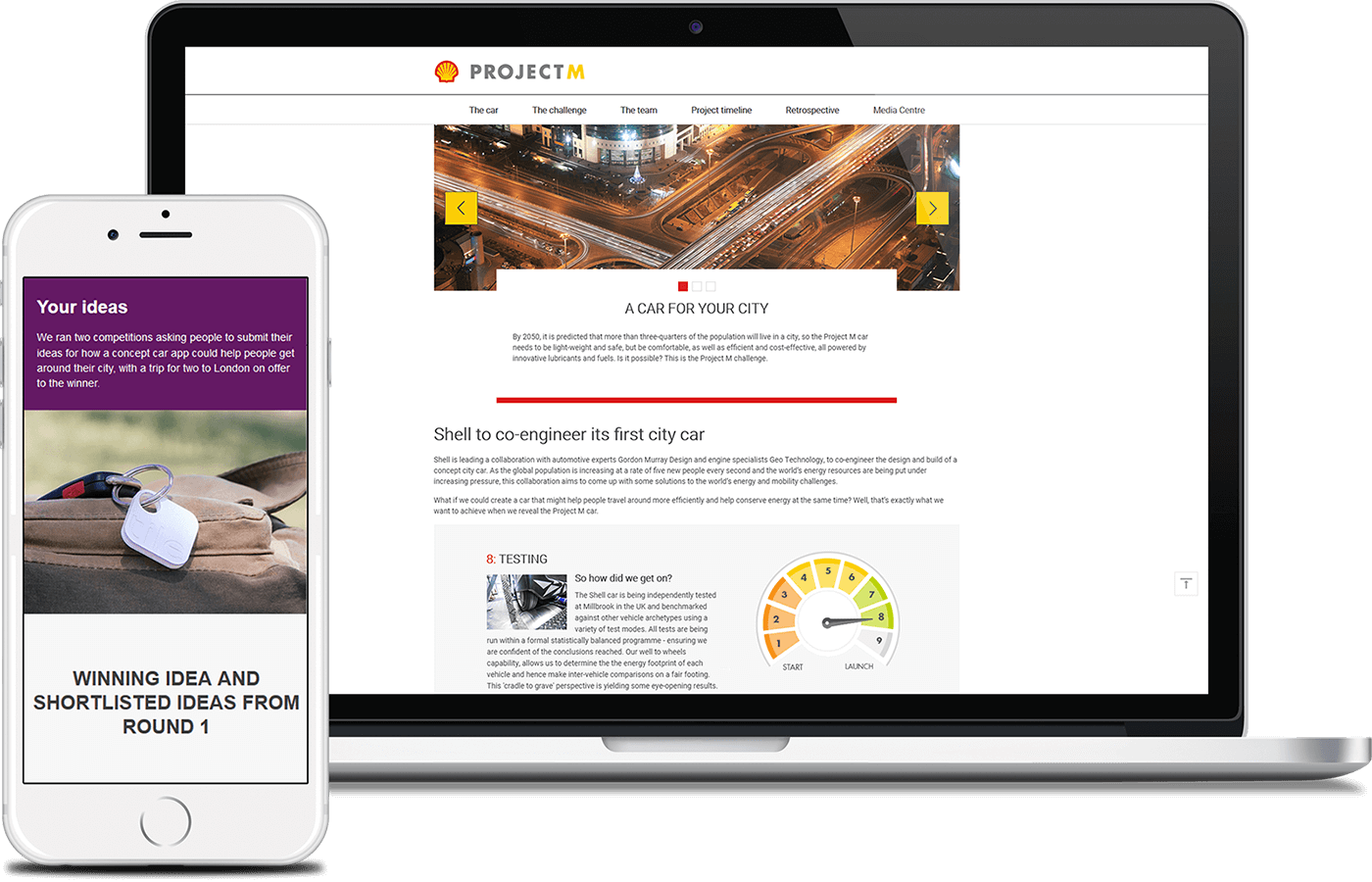 Creative Digital Design Agency Work For Shell - Tile App Bluetooth Tracker - 2nd Gen 4 Pack (1400x900), Png Download