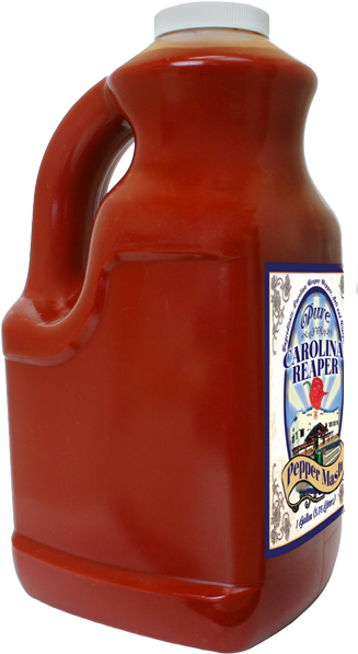 Pure Carolina Reaper Pepper Mash Puree 1 Gallon - Pure Habanero Pepper Mash Puree (600x600), Png Download