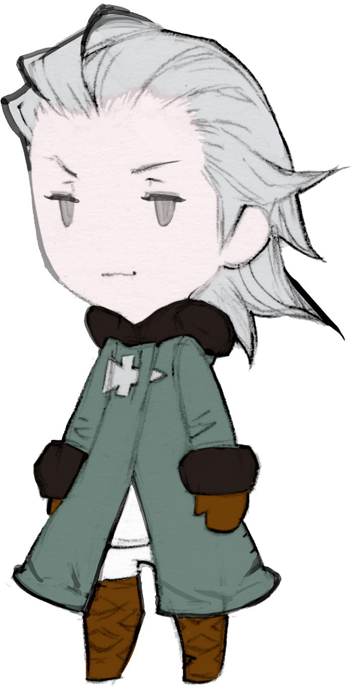Jusqua - Final Fantasy 4 Heroes Of Light Characters (707x1359), Png Download