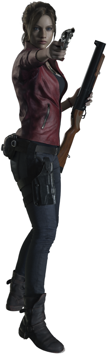 Cranky Tiffany™ Is In Denial On Twitter - Resident Evil 2 (455x1200), Png Download