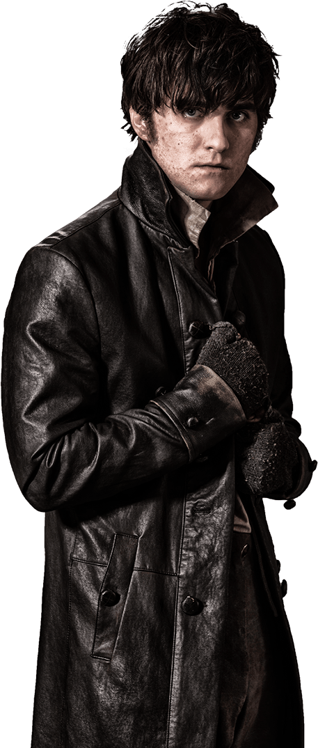 Michael Smyth - Leather Jacket (457x1074), Png Download