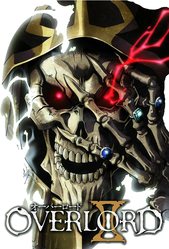Report Abuse - Overlord Anime Poster (600x856), Png Download