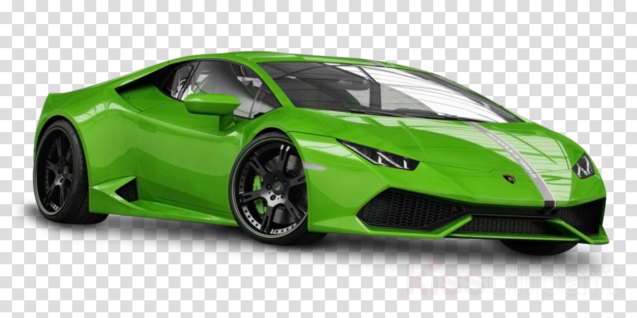 Green Sport Car Png Clipart Lamborghini Sports Car - Lamborghini Reventón (900x450), Png Download
