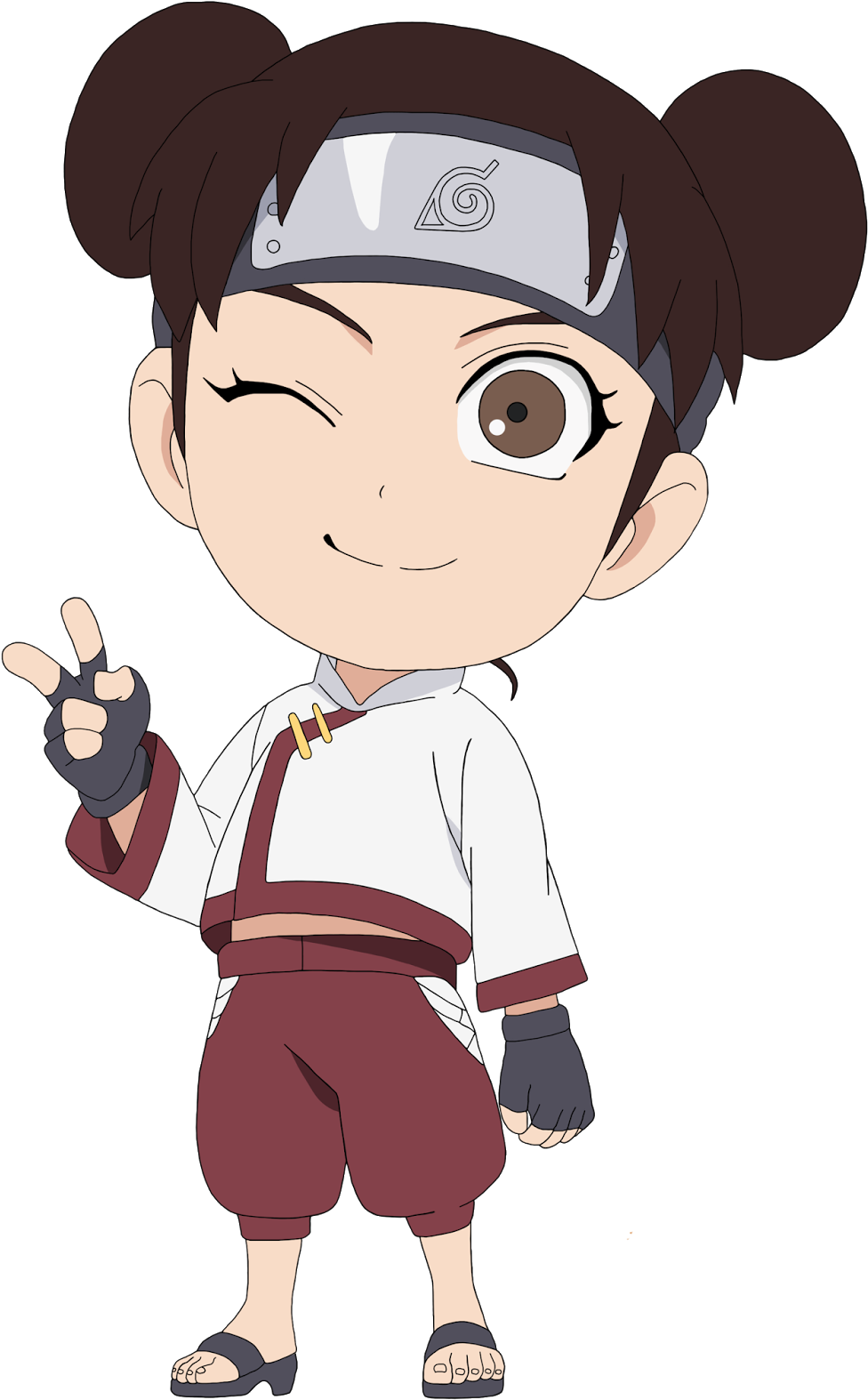 Tenten Naruto Uzumaki Sasuke Uchiha Ino Yamanaka Hinata (976x1574), Png Download