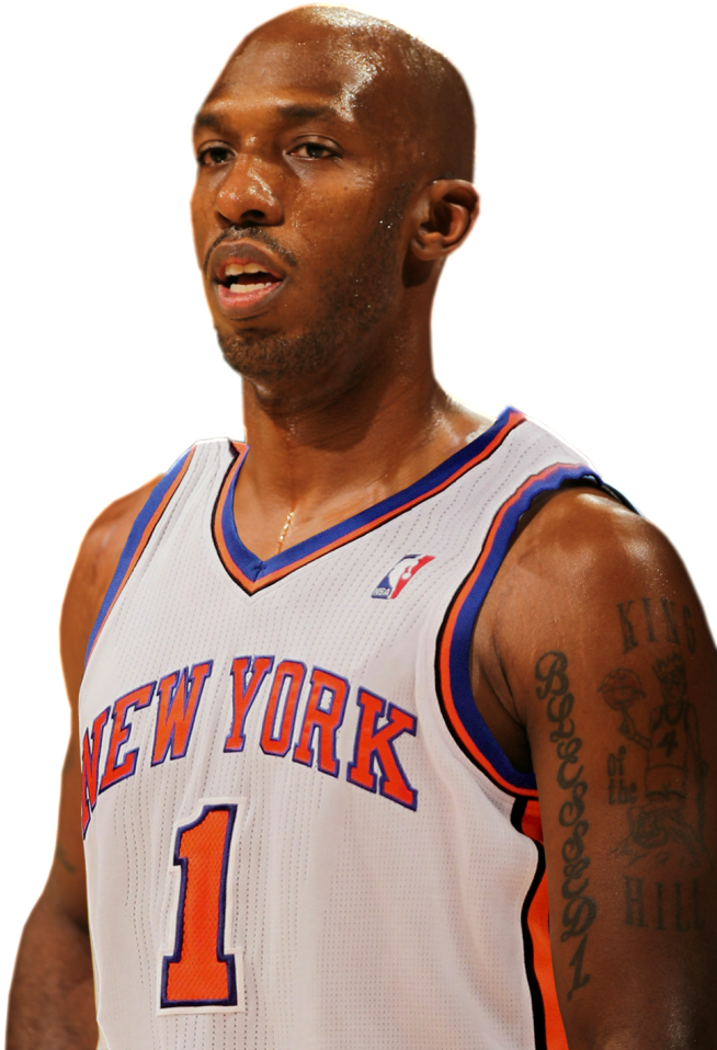 Alongside Amare Stoudemire - Carmelo Anthony Knicks (682x1023), Png Download