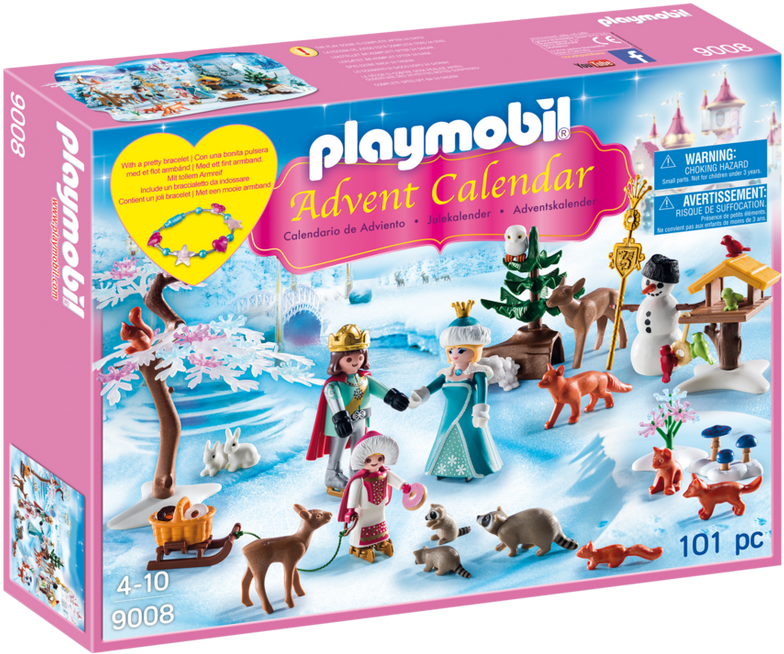 Royal Ice Skating Trip - Playmobil Ice Skating Advent Calendar (940x658), Png Download
