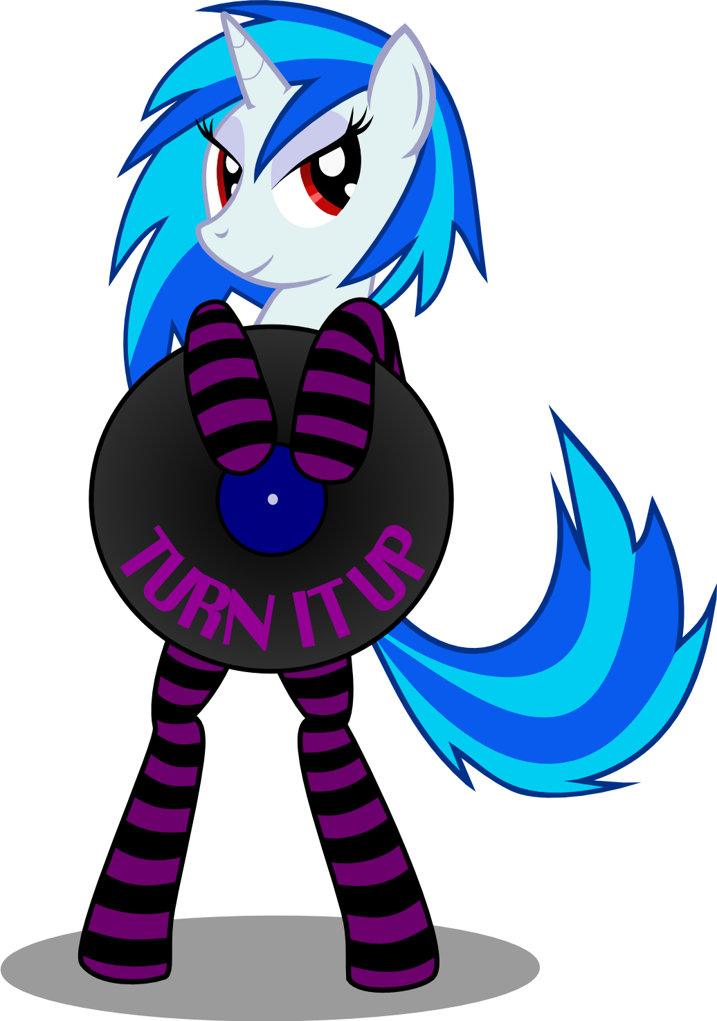 Post 10346 0 87952300 1357803773 Thumb - Mlp Vinyl Scratch Socks (1036x1475), Png Download