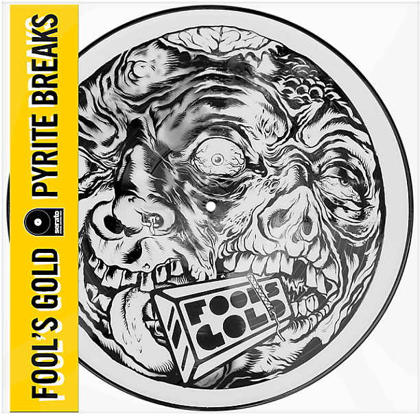 Fool's Gold Ii 'pyrite Breaks - Serato - 10’’ Performance Control Vinyl - Red Glass (620x620), Png Download