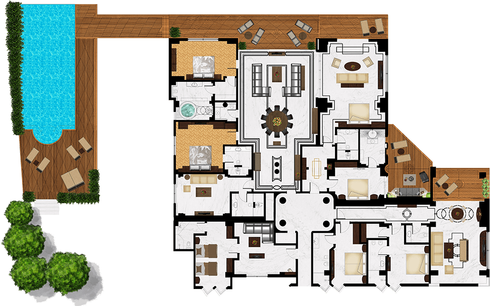 Example - Floor Plan (1000x625), Png Download