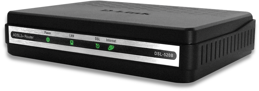 Dsl 520b Right - D-link Dsl-2900al Viper Dual Band Ac1900 Modem Router (1664x936), Png Download