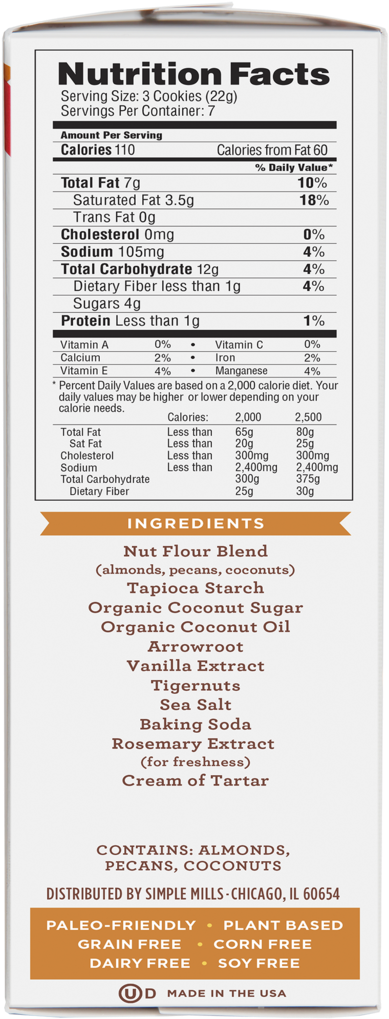 Simple Mills Cookies - Tea India Cardamom Mix Chai Moments 10 Instant Packets (1024x1024), Png Download