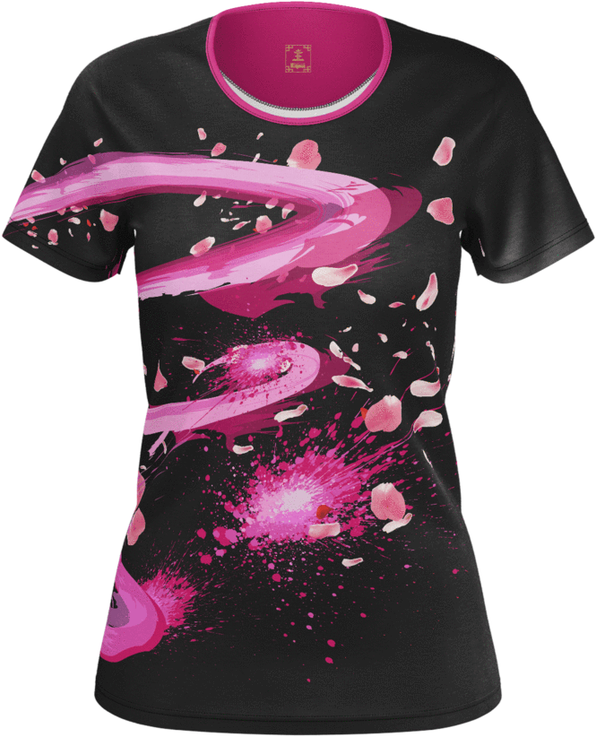 Sakura Swirl Equil T-shirt - T-shirt (1024x1024), Png Download