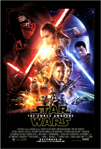 The Force Is Awake In This One - Star Wars: The Force Awakens (640x640), Png Download